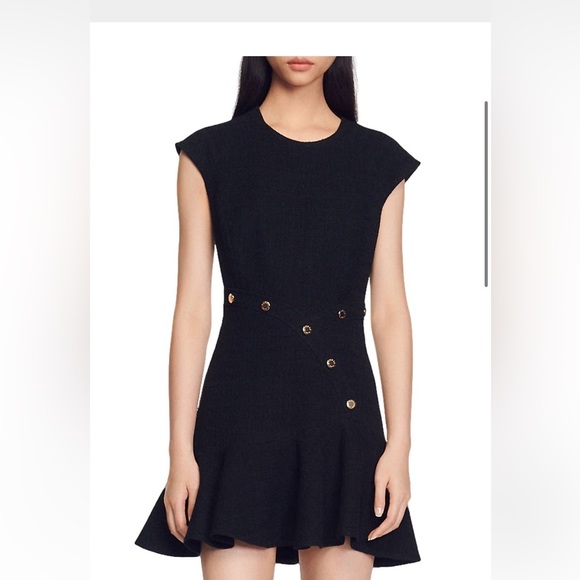 Ross Tweed Minidress - Picture 1 of 4